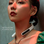 PGG Folding Portable Neck Massager 5 Modes Massage Pulse Infrared